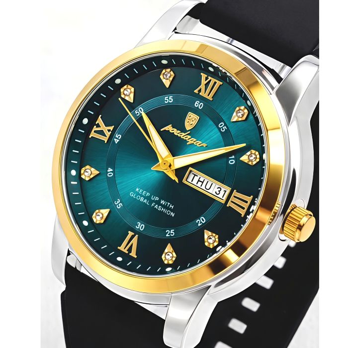 Чоловічий годинник Poedagar Unique Men R-Line, 2 ремінці - зображення 2