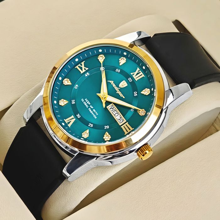 Чоловічий годинник Poedagar Unique Men R-Line, 2 ремінці - зображення 3