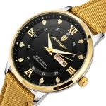 Чоловічий годинник Hemsut Poedagar Sahara Gold, 2 ремінці