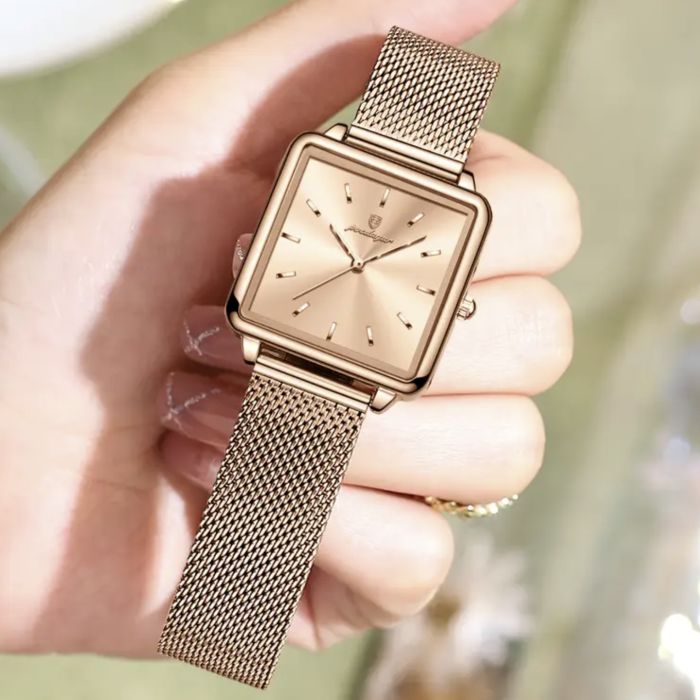 Жіночий годинник Poedagar Annet Beige, 2 ремінці - зображення 4