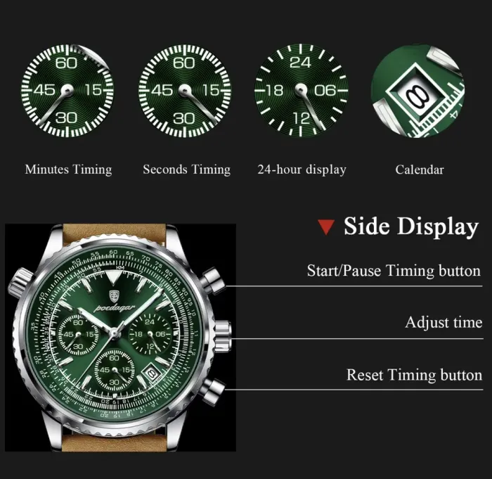Чоловічий годинник Poedagar Avalon Limited - зображення 7