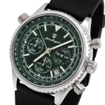 Чоловічий годинник Poedagar Avalon Rubber Black, 2 ремінці