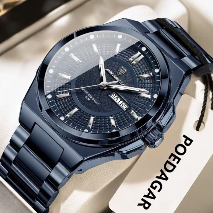 Чоловічий годинник Poedagar Blueline - зображення 1