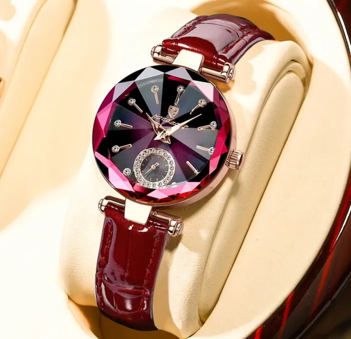 Жіночий годинник Poedagar Bordo - зображення 2