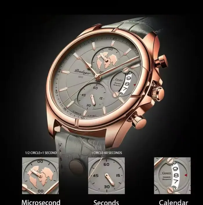 Чоловічий годинник Poedagar Earth - зображення 5