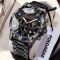 Чоловічий годинник Poedagar Extra Prestige Black, 2 ремінці