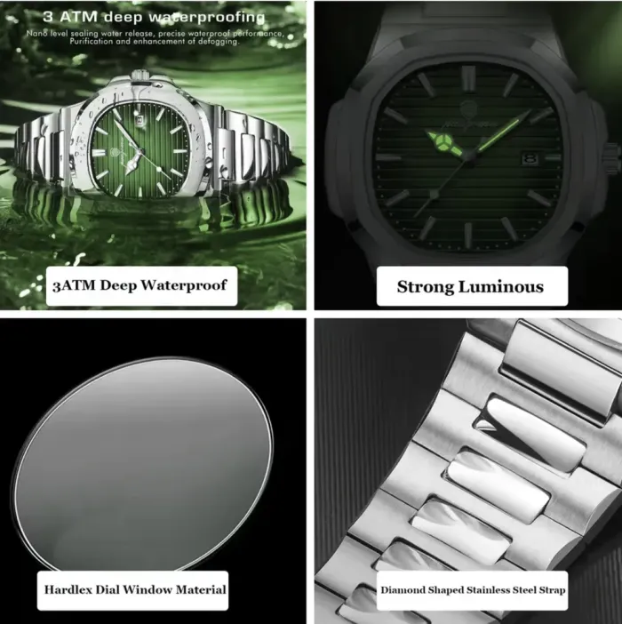 Чоловічий годинник Poedagar Great Limited - зображення 5