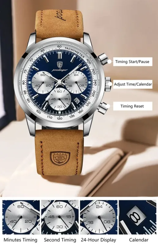 Чоловічий годинник Poedagar Innova - зображення 9