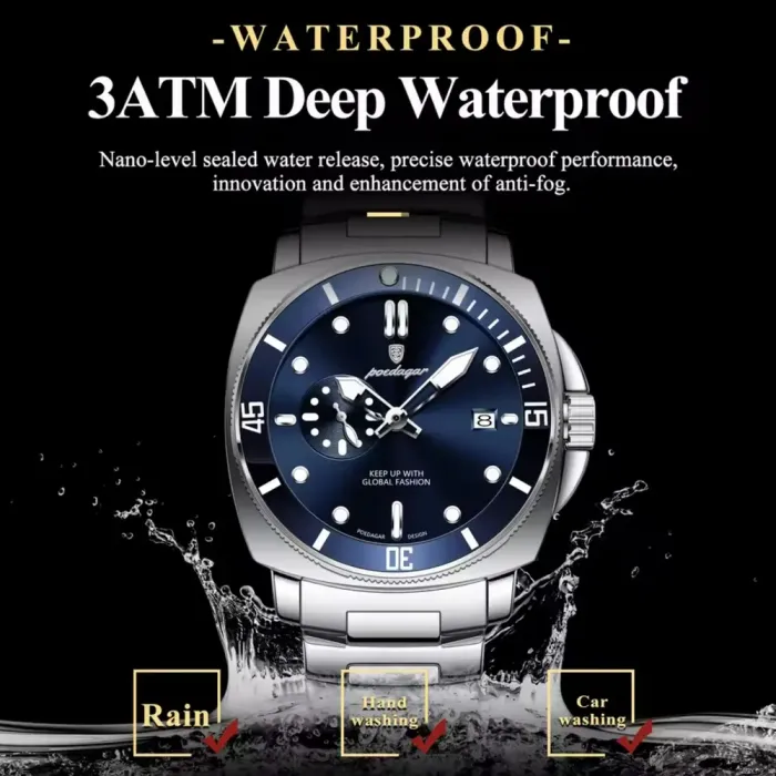 Чоловічий годинник Poedagar Lion - зображення 8