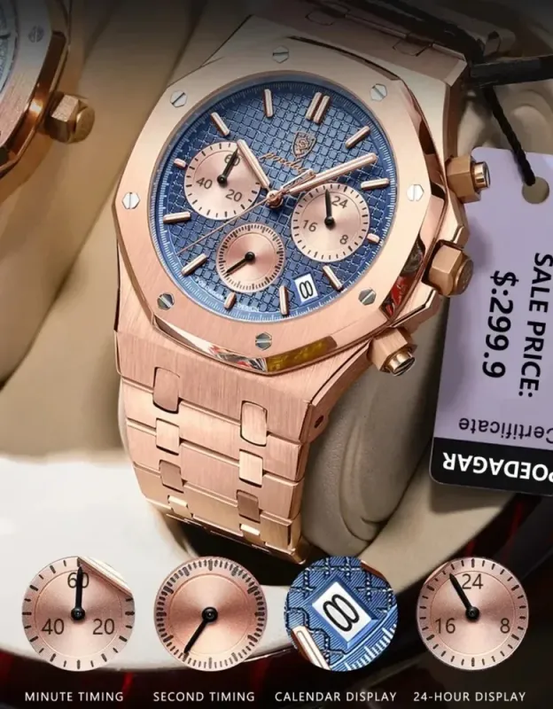 Чоловічий годинник Poedagar Major - зображення 9