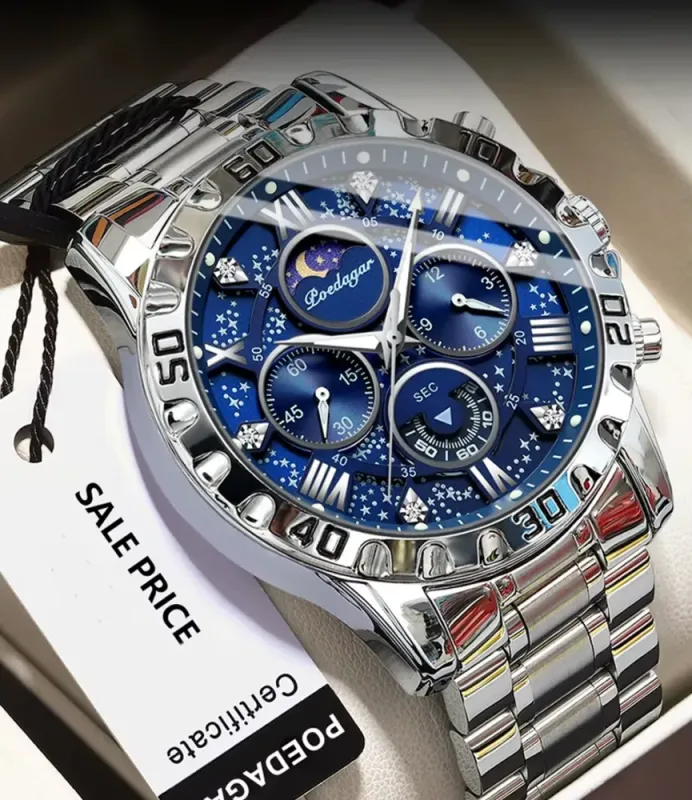 Чоловічий годинник Poedagar MoonLight - зображення 3