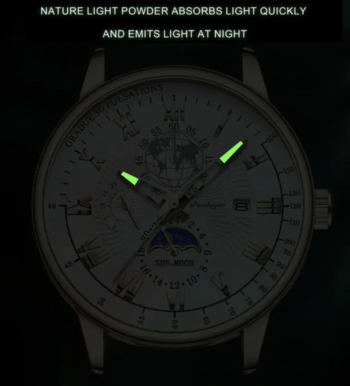 Чоловічий годинник Poedagar Neptun - зображення 10