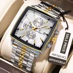 Чоловічий годинник Poedagar Parus Silver