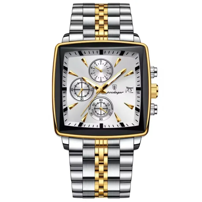 Чоловічий годинник Poedagar Parus Silver - зображення 2