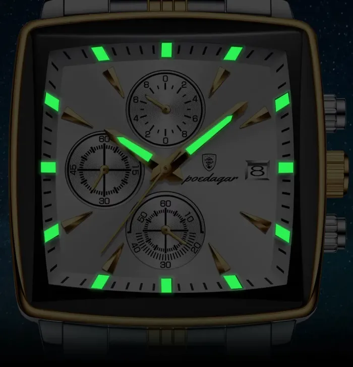 Чоловічий годинник Poedagar Parus Silver - зображення 9