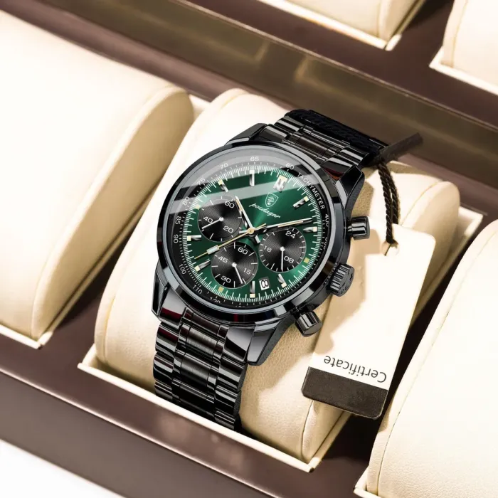 Чоловічий годинник Poedagar Petros Black - зображення 4