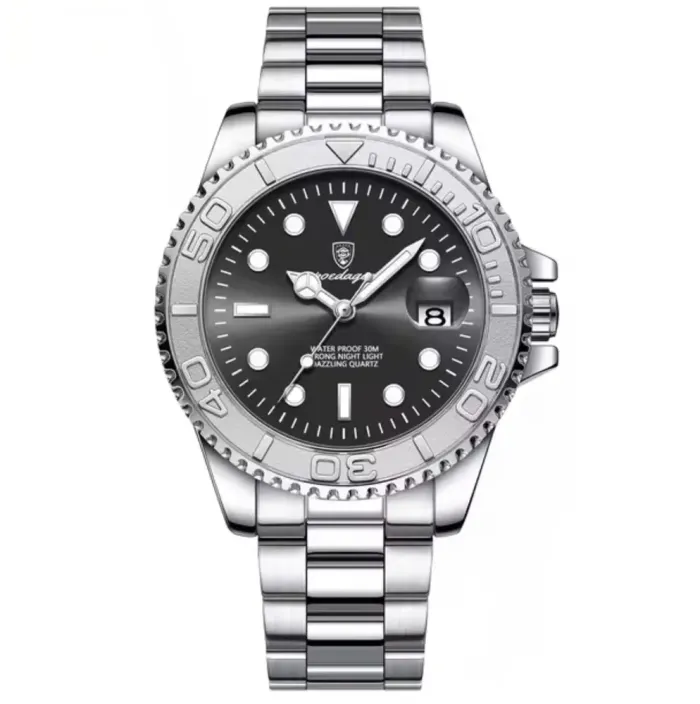 Чоловічий годинник Poedagar Pilot Nylon, 2 ремінці - зображення 3