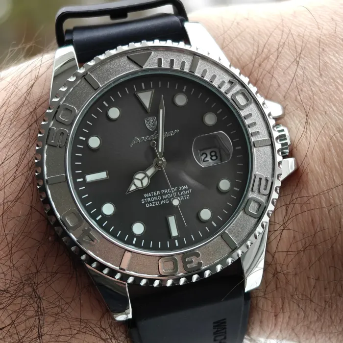 Чоловічий годинник Poedagar Pilot R-Series, 2 ремінці - зображення 6