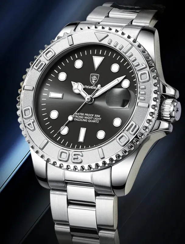 Чоловічий годинник Poedagar Pilot R-Series, 2 ремінці - зображення 5