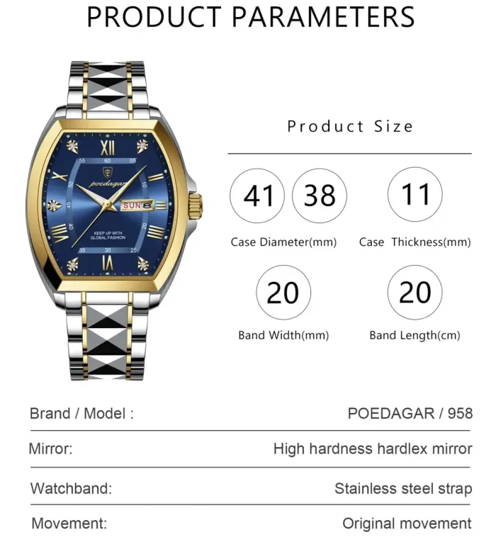 Чоловічий годинник Poedagar Respublika - зображення 7