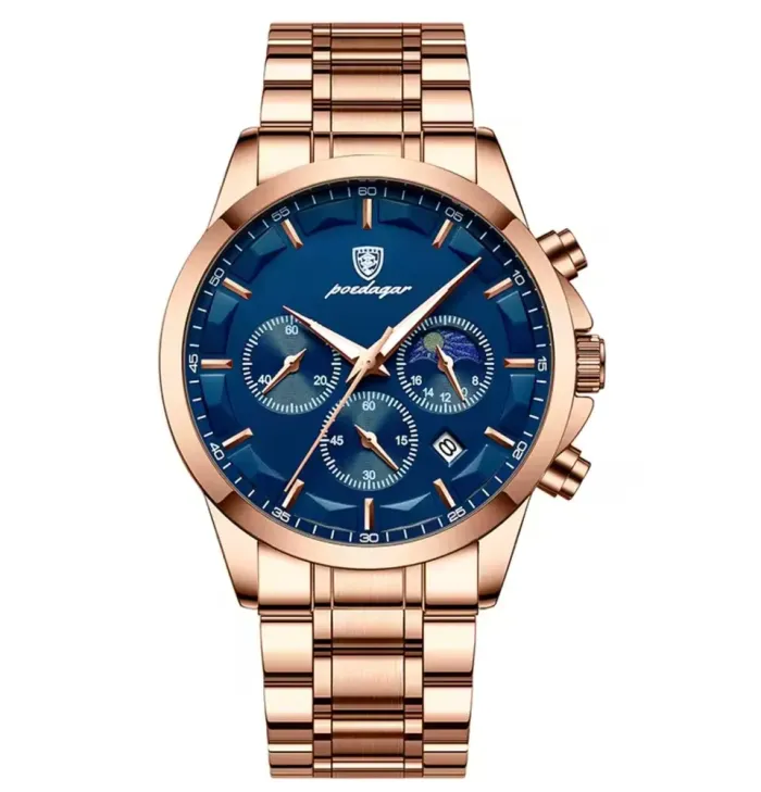 Чоловічий годинник Poedagar West RoseSteel - зображення 2