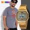 Чоловічий спортивний тактичний годинник Skmei Popular Gold