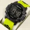 Чоловічий водостійкий спортивний тактичний годинник Naviforce Professional Brutal Green, 2 ремінці