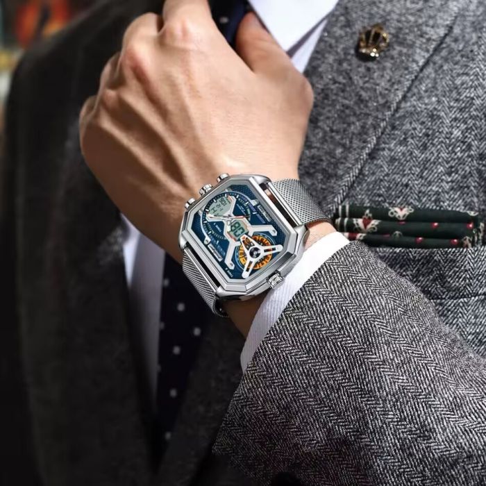 Чоловічий спортивний тактичний годинник Poedagar Reactor - зображення 8