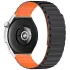 Каучуковий ремінець зі вставками Orange/Black 22