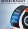 Каучуковий ремінець зі вставками Orange/Black 22