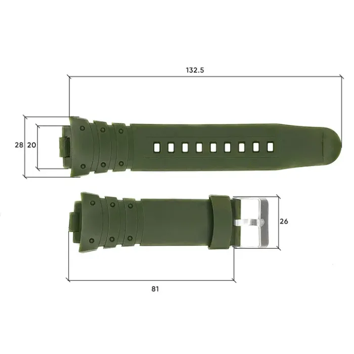 Ремінець каучуковий Skmei Neon - зображення 2