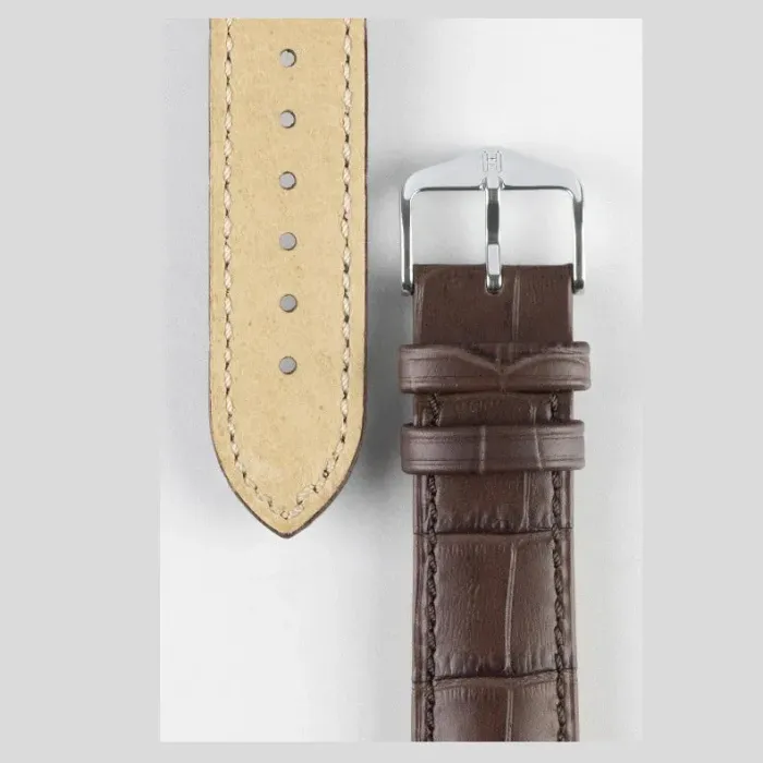 Ремінець із еко-шкіри коричневий розмір 22 - зображення 2