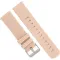 Ремінець каучуковий пудровий розмір 18