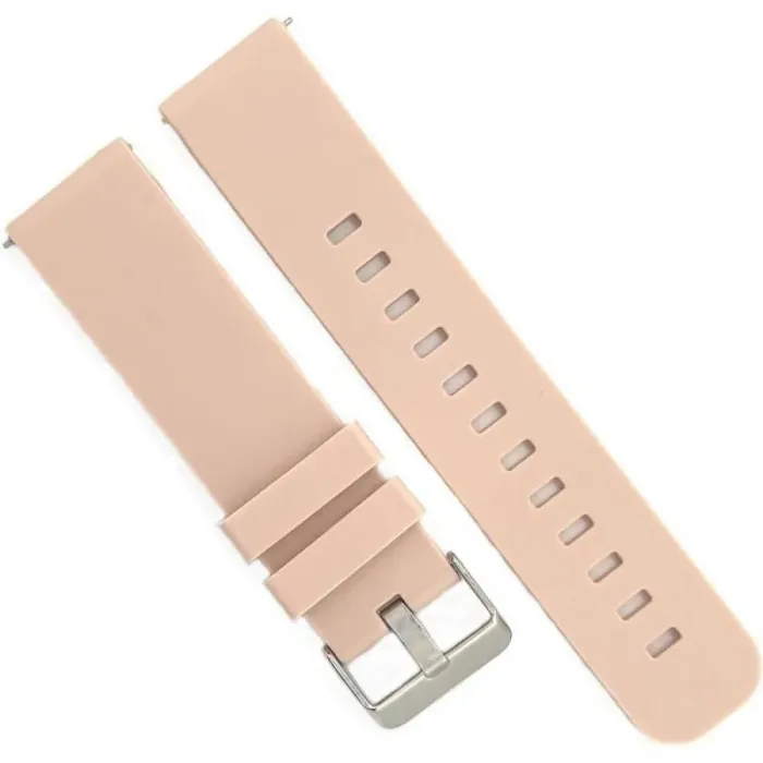 Ремінець каучуковий пудровий розмір 18 - зображення 1