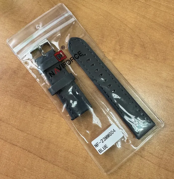 Ремінці до годинників Ремінець шкіряний Naviforce розмір 24 - зображення 2