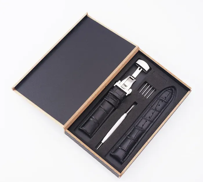 Ремінець шкіряний кліпсовий Elite розмір 22 - зображення 2