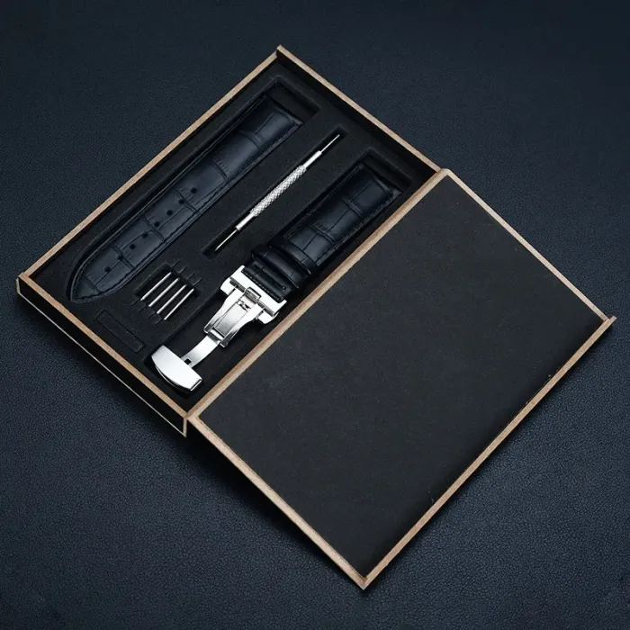 Ремінець шкіряний кліпсовий Elite розмір 22 - зображення 1