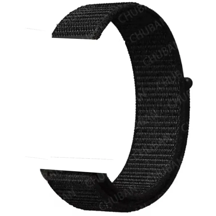 Ремінці Ремінець нейлоновий PRO чорний 22 - зображення 1