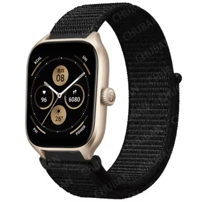 Ремінці Ремінець нейлоновий PRO чорний 22 - зображення 2