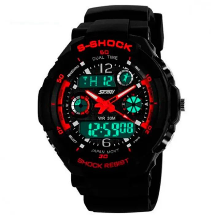 Дитячий годинник Skmei S-Shock Red 0931R - зображення 2
