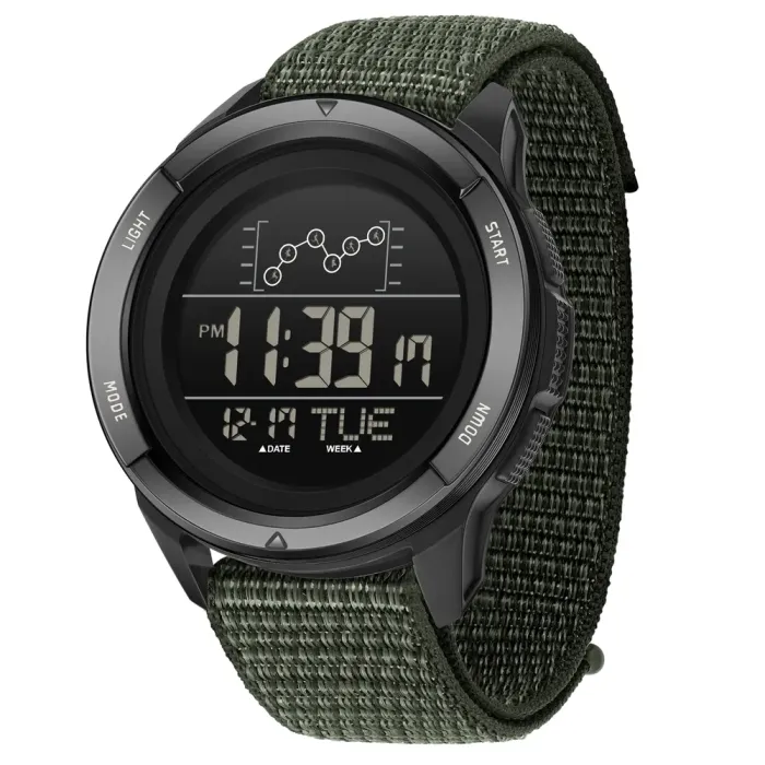 Чоловічий водостійкий спортивний тактичний годинник Sanda Cricket - зображення 1