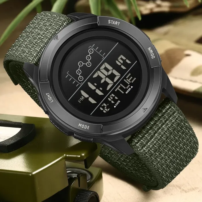 Чоловічий водостійкий спортивний тактичний годинник Sanda Cricket - зображення 4