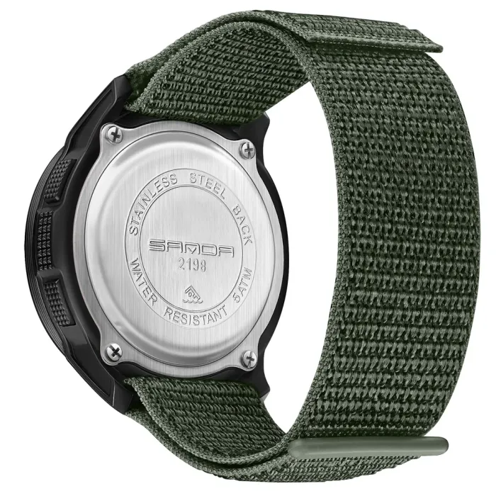 Чоловічий водостійкий спортивний тактичний годинник Sanda Cricket - зображення 9