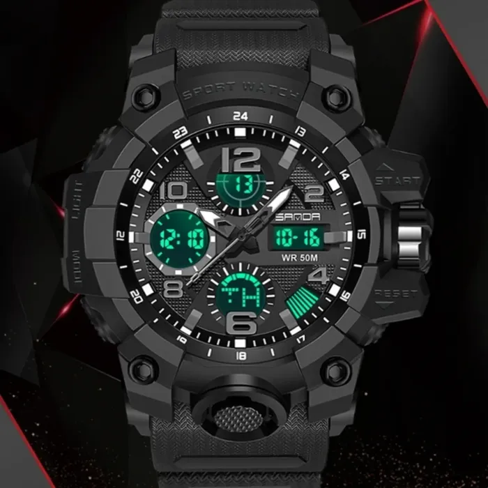 Чоловічі годинники Sanda Power - зображення 1