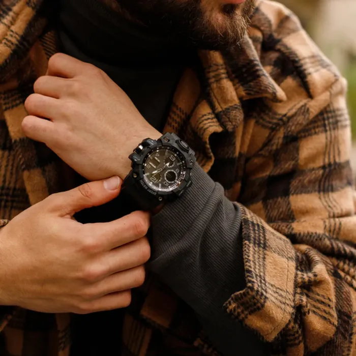 Чоловічий водостійкий спортивний тактичний годинник Besta Power - зображення 5