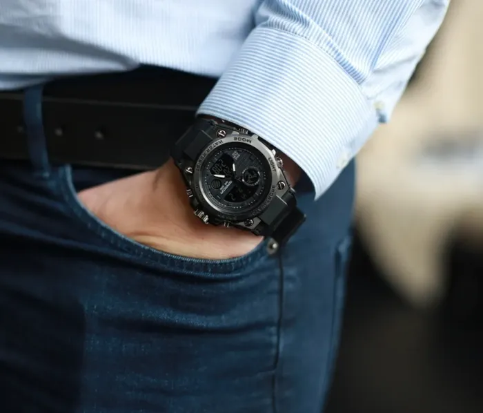 Чоловічий водостійкий спортивний тактичний годинник Besta Tattoo - зображення 8