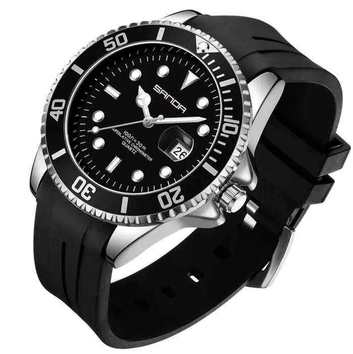 Чоловічий водостійкий годинник Sanda Trade - зображення 2
