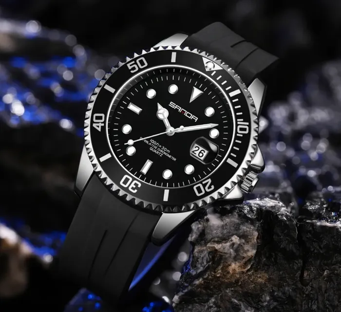 Чоловічий водостійкий годинник Sanda Trade - зображення 3