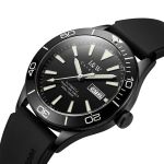 Чоловічий механічний годинник Carnival Shark Sport Black 10 Bar