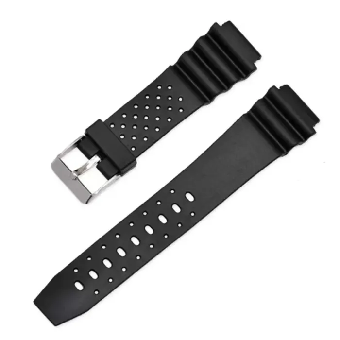 Ремінці до годинників Каучуковий ремінець розмір 20 - зображення 1